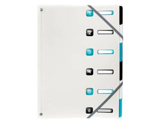 Classificatore 6 sc Titane Ppl ass - Colori assortiti