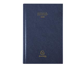 Agenda de bureau Raisin Euro et cents 16,5 x 24,5 cm Journalier 2026 - Couleurs assorties