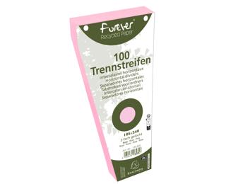 Pk100 filing Strips Forever 105x240 Buff - Pink