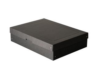 PURE Box Black DIN A3, Füllhöhe 100 mm schwarz - Schwarz