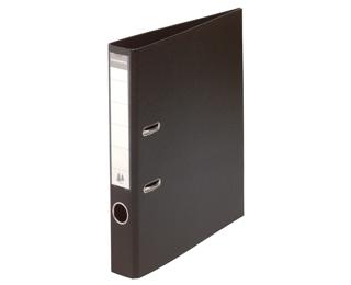 Lever arch file flat packed with separate mechanism, PVC covering cardboard 50 mm spine - A4 size 