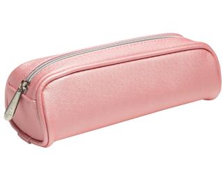 Astuccio trapezio PERLE - Similpelle metalizzato - Colori assortiti