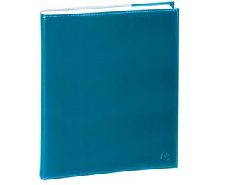 Agenda de bureau La Journée Planifiée 22 Volga 18 x 22,5 cm Journalier Janvier à Décembre 2027 - Bleu canard