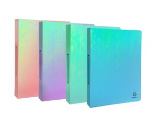 Classeur 2 anneaux 30mm PP Candy Tidy - Couleurs assorties