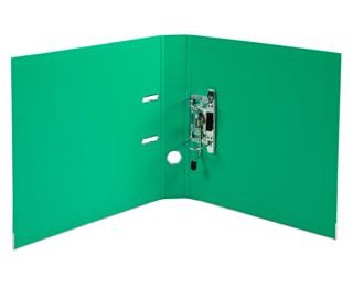 Registratore a leva Prem'Touch interno/esterno polipropilene - dorso 50mm - A4 maxi - Verde