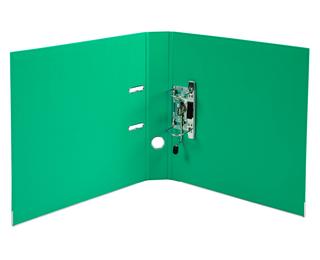 Classeur à levier Prem'Touch intérieur et extérieur en polypropylène - Dos 50mm - A4 maxi. - Vert