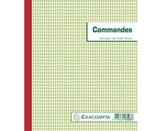 Manifold commandes 21x18cm 50 feuillets tripli autocopiants