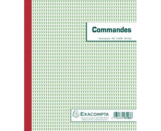 Manifold commandes 21x18cm 50 feuillets tripli autocopiants