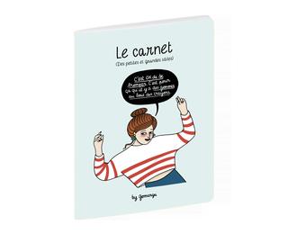 Notebook Gomargu Crayons ligné 15 x 21 cm - Visuel