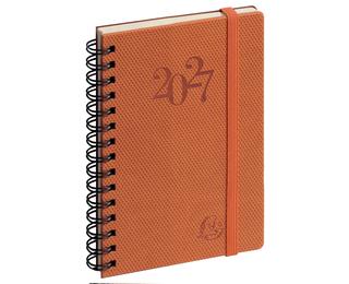 Agenda de poche Eurotime 13S spiralé Swan 9 x 13 cm Semainier Janvier à Décembre 2027 