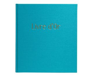 Libro degli ospiti 140 pagine con fascetta dorata Pop'N Co