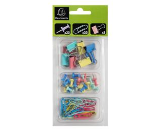 Kit de 58 attaches Aquarel 