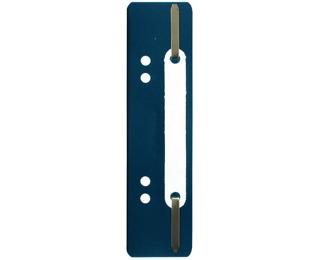 Fixe-dossiers à lamelle polypropylène - Bleu foncé