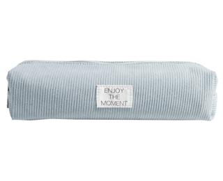 Velvet square pencil case VELVET - Assorted colours