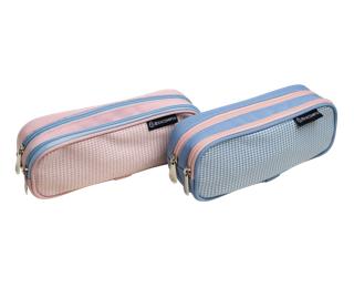 Trousse rectangle 2 comp. Bonheur 2 coul 