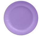 20 Assiettes en carton rondes, 23 cm