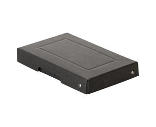 PURE Box Black DIN A6, Füllhöhe 25 mm schwarz 