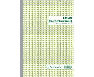 Doorschrijfpapier Bon voor Bestek van Autohandelaars 29,7x21cm 50 zelfkopiërend papier dupli.