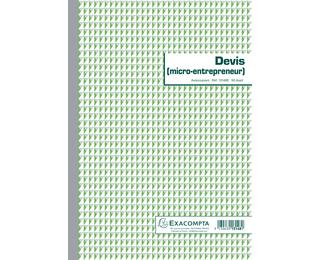 Doorschrijfpapier Bon voor Bestek van Autohandelaars 29,7x21cm 50 zelfkopiërend papier dupli.