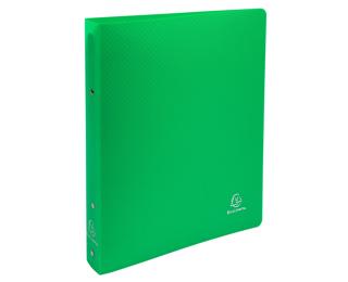 Ringbuch aus PP 700µ mit 2 Ringen 30mm, Rücken 40mm, blickdicht, DIN A4 Überbreite - Hellgrün
