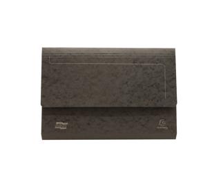 Doc wallet Europa FSC®ap 265gsm red - Black