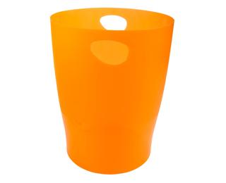 ECOBIN Waste paper bin Linic. ice blue t - Orange