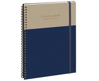 Agenda de bureau SAD 29 S Gustave 21 x 29.7 cm Semainier Septembre 2026 à Décembre 2027 - 16 mois 