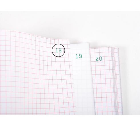 Doorschrijfpapier Bestellingen 21x18cm - 50 bladen dupli - in folie per 5, foto 5 van 6