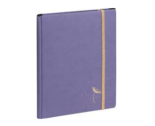 Agenda de bureau All in one Horizons 20S Visuel spiralé Cléa 15 x 21 cm Semainier Janvier à décembre 2026 - Violet