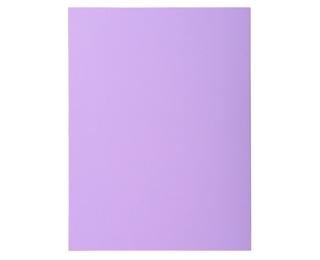 SUPER 160 - Pak van 100 dossiermappen 160g/m2- 24x32 cm voor A4. - Lila