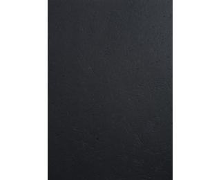 100er Packung Einbanddeckel, Evercover 270g/qm, Lederprägung, für DIN A4 Format - Schwarz