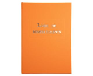Livre de remerciement 96 pages 297x210