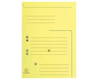 Paquet de 25 chemises 2 rabats SUPER 210 Contact - 24x32cm 