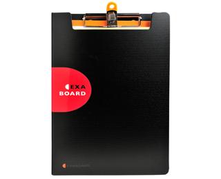 Cartella portablocco rigida con molla Exaboard - 23,5x33,5cm per A4 