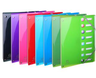 File Iderama Multi File PP A4 8P - Assorted colours