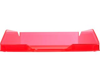 Letter tray MIDI-COMBO ice blue transp. - Raspberry