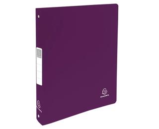 Classeur 4 anneaux 30mm PP Recyclé Titane