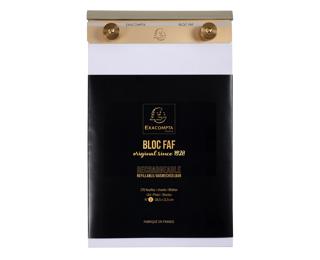 Blok FAF compleet 18,5x11,5cm N°3 effen 