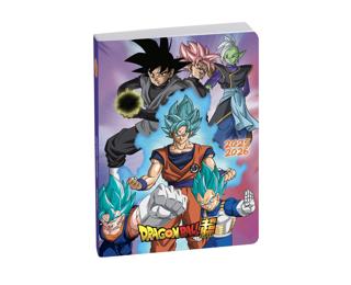 Agenda Forum Dragon Ball S 12 x 17 cm Journalier Août 2025 à Juillet 2026 - Rose