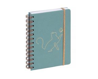 Agenda Forum Elise 12 x 17 cm Journalier Août 2025 à Juillet 2026 - Bleu