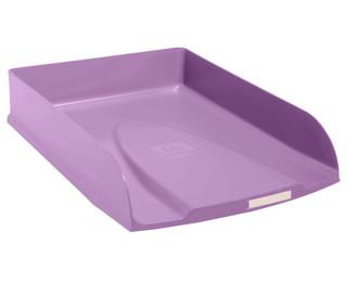 Corbeille à courrier Combo Styli Titane - Aubergine