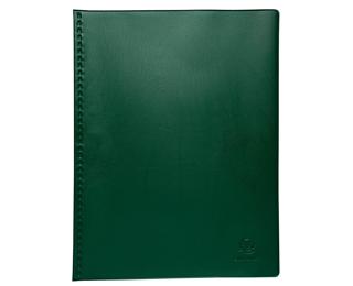 Protège-documents PVC - 100 vues - Vega opaque - A4 - Vert