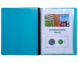 Faisceaux standard Jowarel en polypropylène 20 vues - A4 