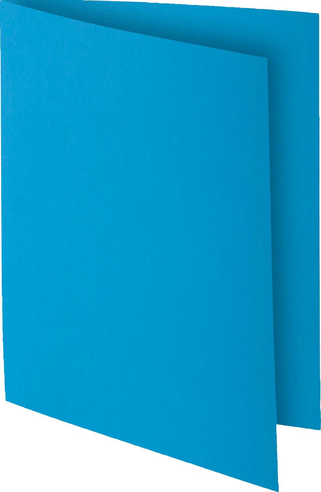 Exacompta Lot De 30 Sous-Chemises ROCK'S A4 80g/m² - Couleur Bleu Vif, Certifié PEFC | Pour Classement, Organisation Bureau - 3