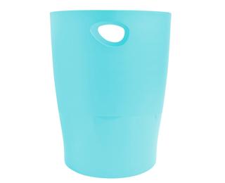 Papiermand met grote capaciteit van 15 liter. - Pastelgroen
