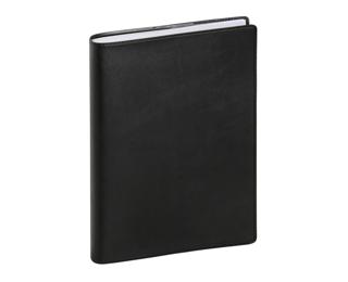 Agenda de bureau EasyDay Journal 17 Barbara noir 12 x 17 cm Journalier Janvier à Décembre 2026 - Noir