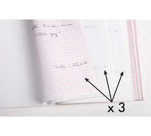 Doorschrijfpapier bestellingen 29,7x21cm 50 bladen triple zelfkopiërend, foto 6 van 6