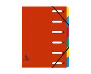 File Harmonika Multi Fle A4 425g 6P - Red