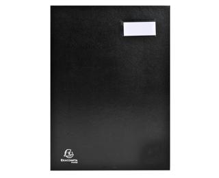 Signature book expanding spine Direction - 12 compartments - A4 - Black
