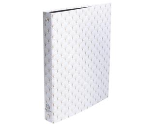 Classeur rigide 4 anneaux 30mm Néo Déco - Couleurs assorties